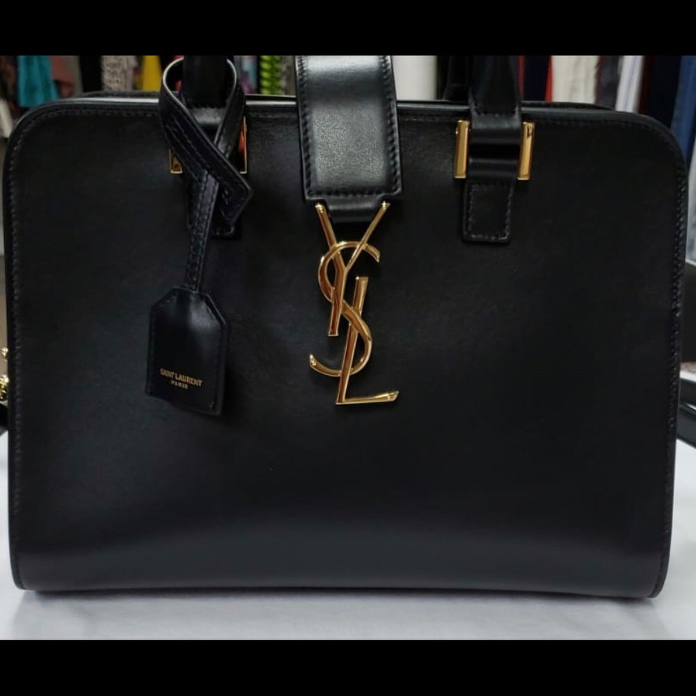 YSL brand new bag/black with gold hardware.